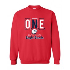 ONE 2023 Fall Crewneck Sweatshirt (Red)