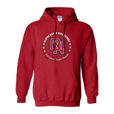 ONE 2024 CIRCLE Hoodie Sweatshirt (Red)