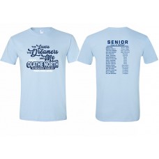 ONE 2024 SHOW SENIOR Short Sleeve Softstyle Tee (Light Blue)