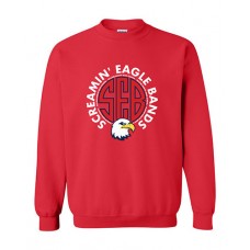 Olathe Bands 2023 Crewneck Sweatshirt SEB (Red)