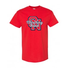 Olathe Bands 2023 Summer Short-sleeved T (Red)